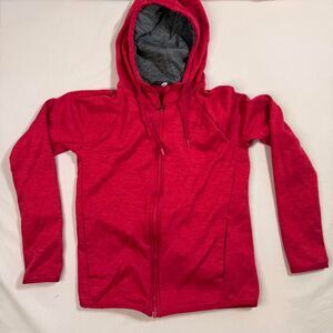 Under-armour Women's Red and Pink Hoodie